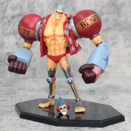 18cm Anime One Piece Figure Franky