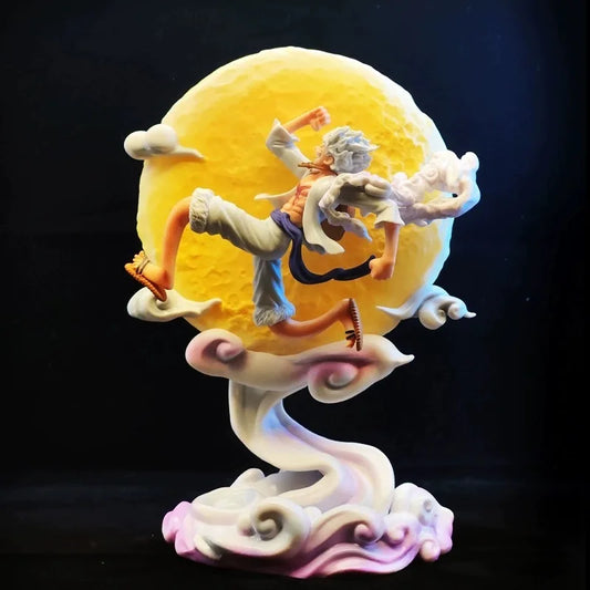 One Piece Anime Figure Moon Fairy Nika Monkey D Luffy